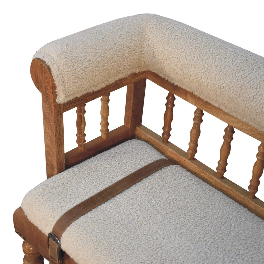 Strapped Hallway Bench - Smiddy Furniture
