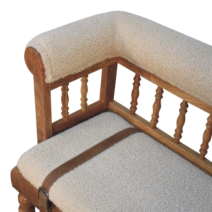 Strapped Hallway Bench - Smiddy Furniture