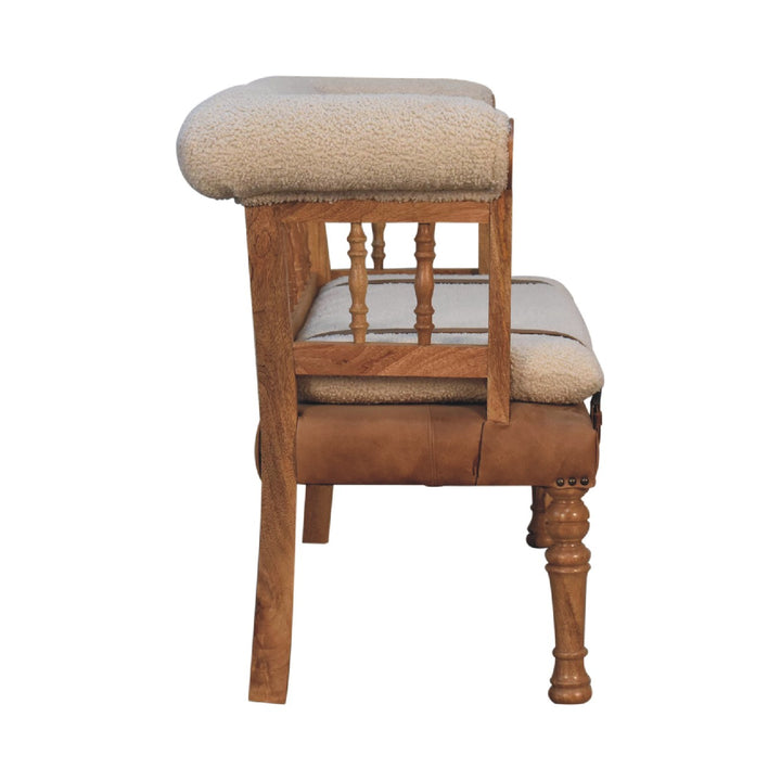 Strapped Hallway Bench - Smiddy Furniture