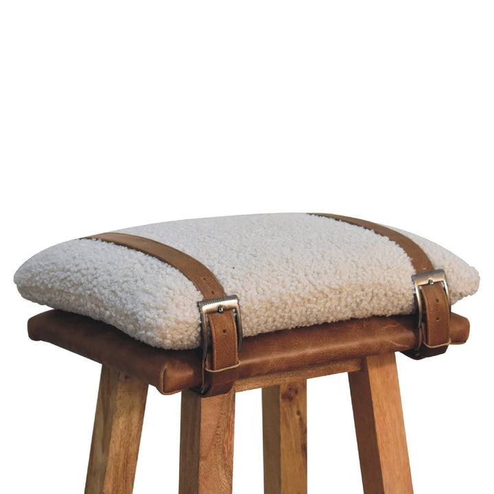 Strapped Bar Stool - Smiddy Furniture