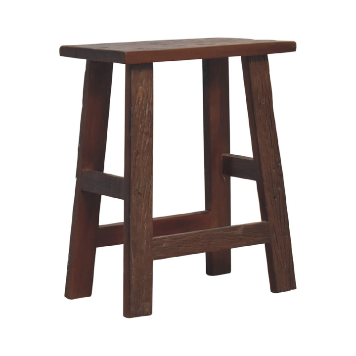 Reclaimed High Stool-Smiddy Furniture