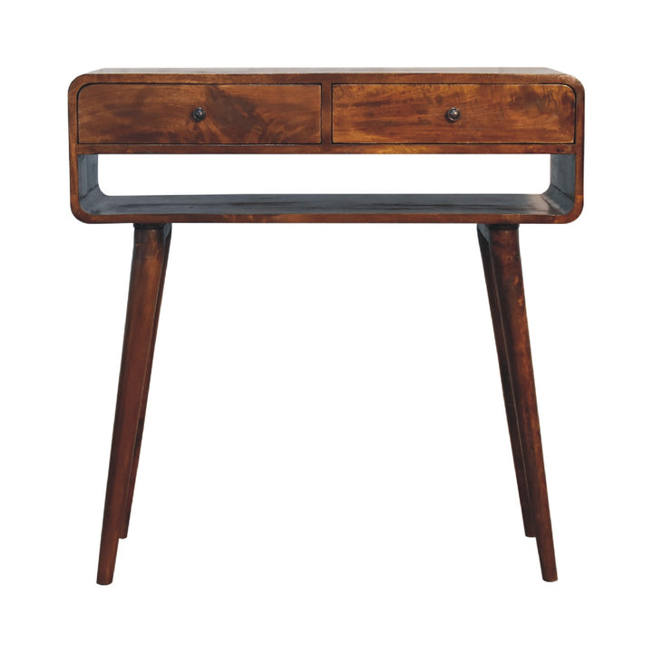 Sonata Chestnut Console Table - Smiddy Furniture