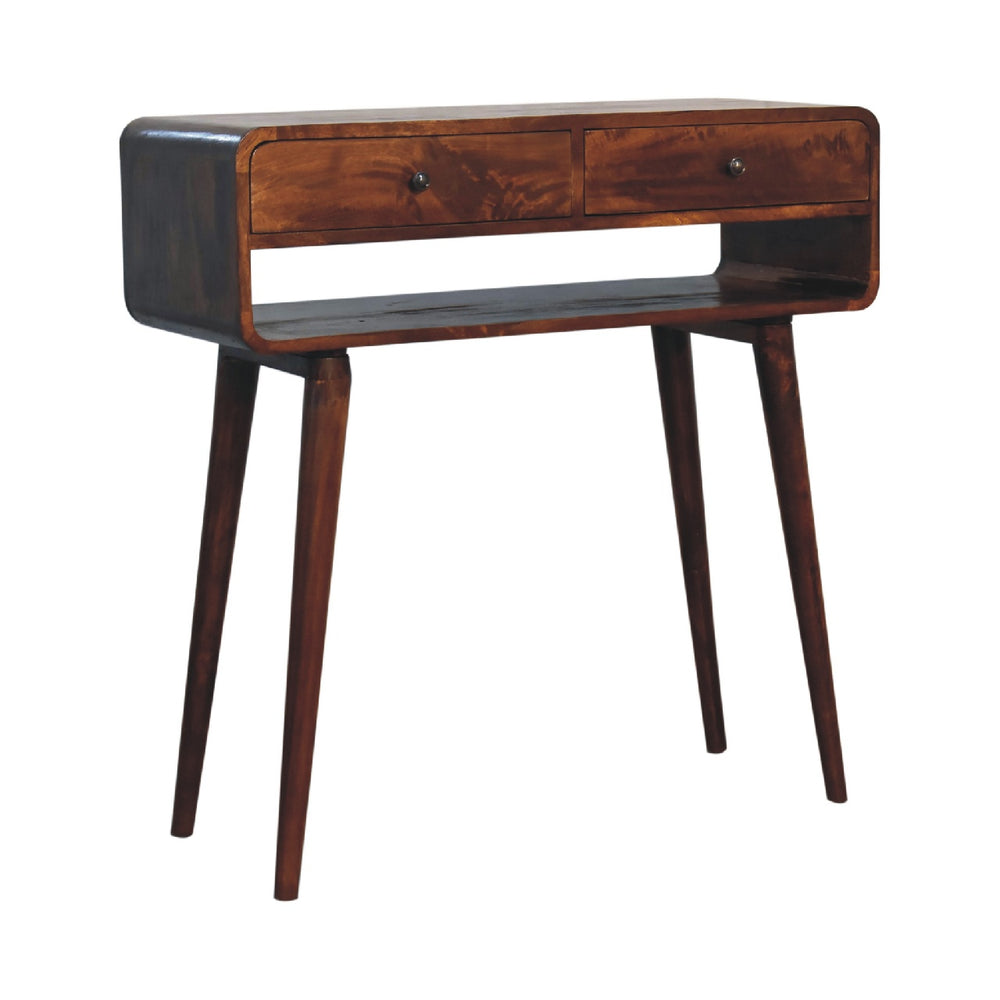 Sonata Chestnut Console Table - Smiddy Furniture