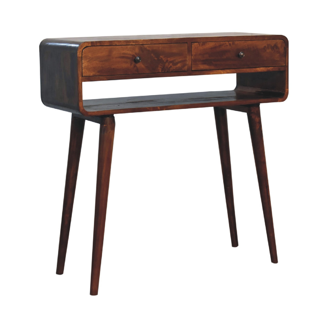 Sonata Chestnut Console Table - Smiddy Furniture