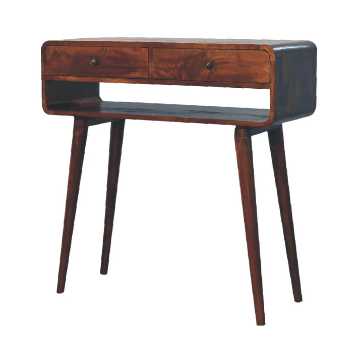 Sonata Chestnut Console Table - Smiddy Furniture