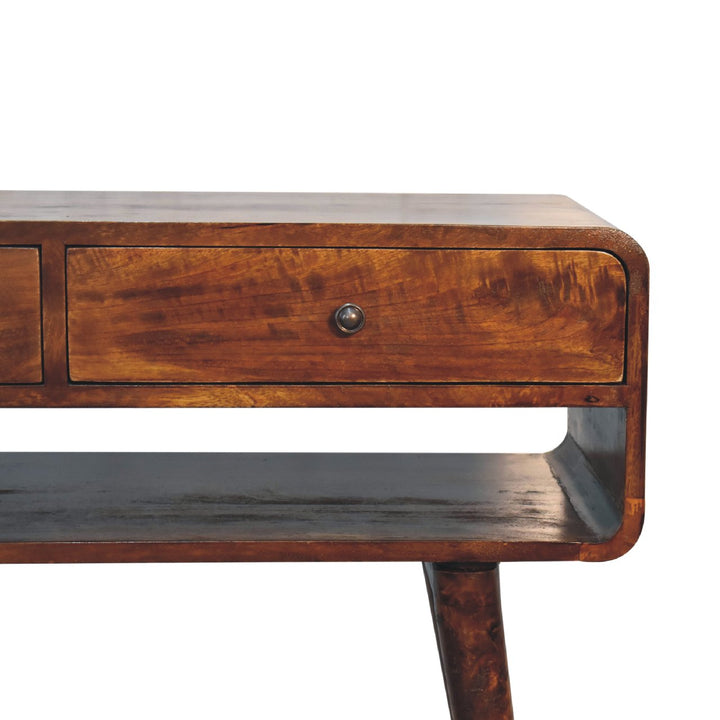 Sonata Chestnut Console Table - Smiddy Furniture