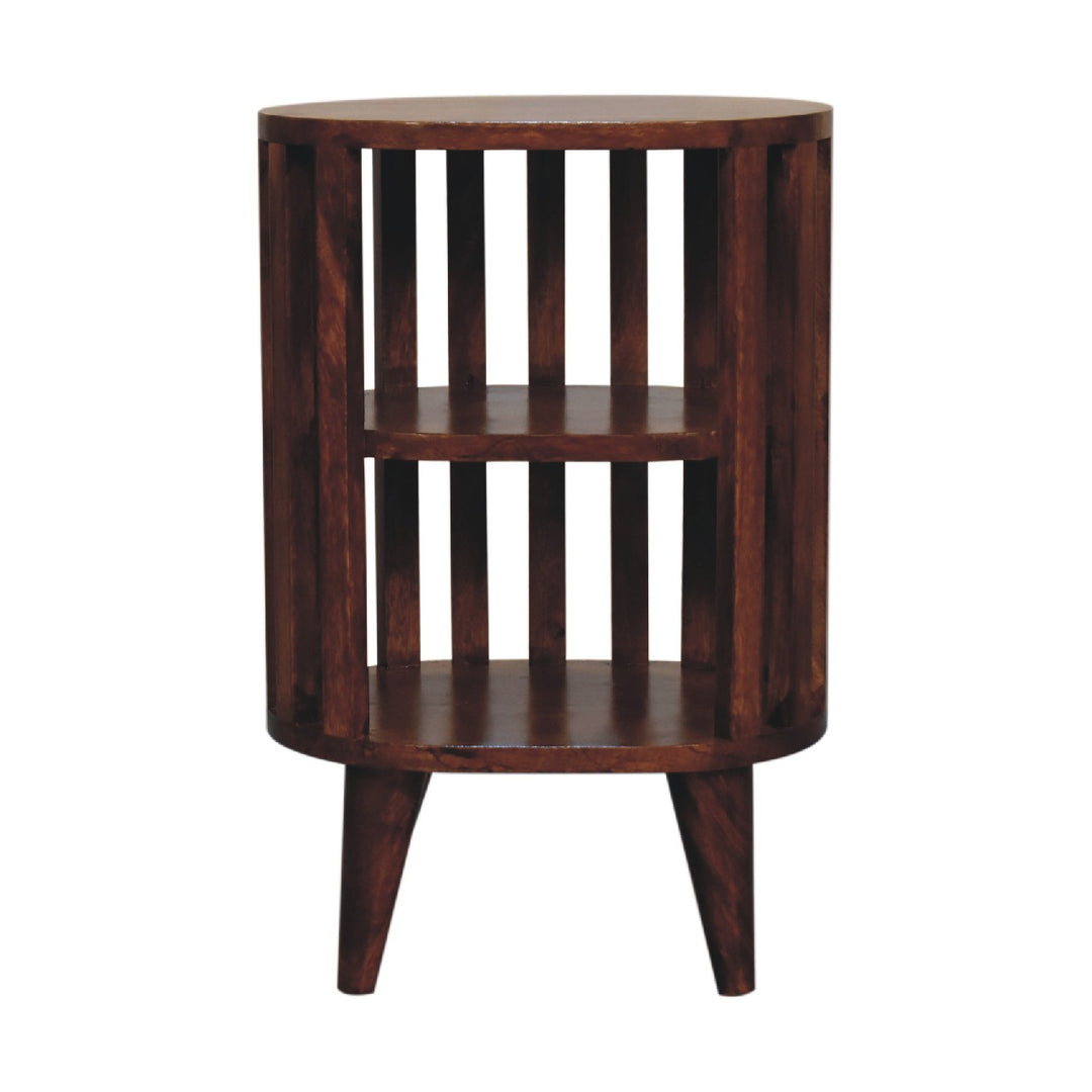 Ariella Double Shelf Bedside - Smiddy Furniture