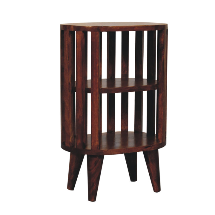 Ariella Double Shelf Bedside - Smiddy Furniture