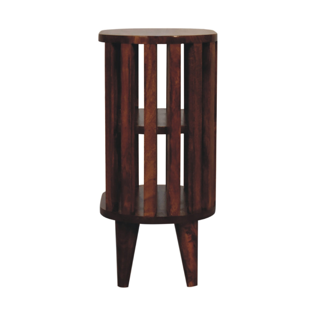 Ariella Double Shelf Bedside - Smiddy Furniture