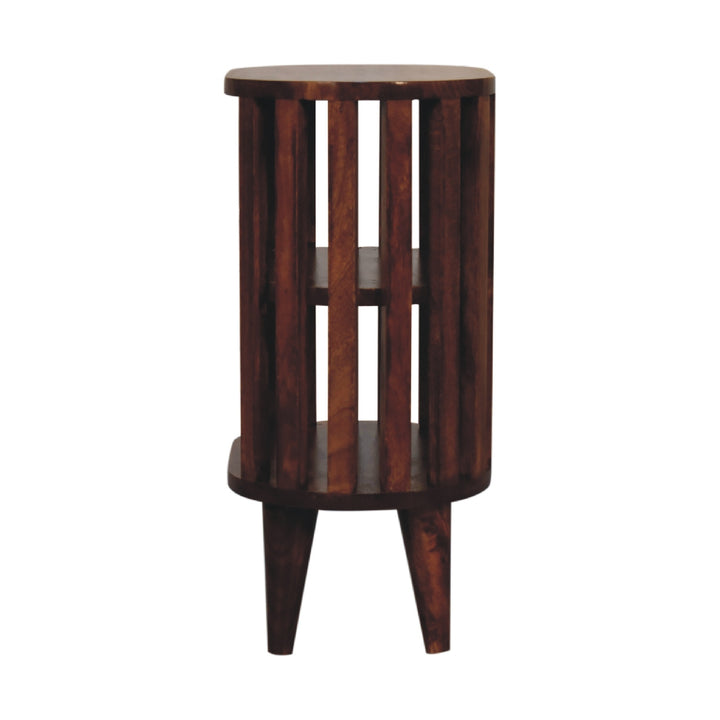 Ariella Double Shelf Bedside - Smiddy Furniture