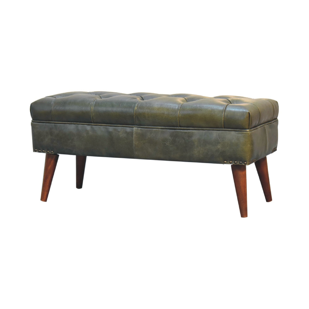 Harbour Green Bench-Smiddy Furniture
