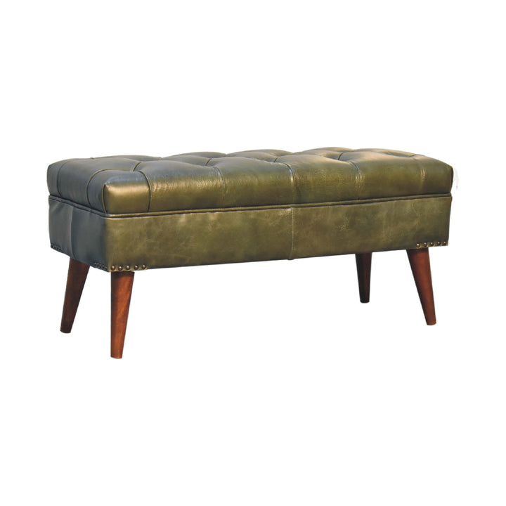 Harbour Green Bench-Smiddy Furniture