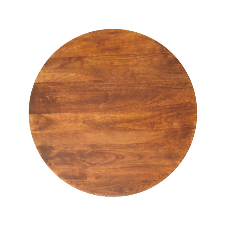 Chestnut Central Ball Table - Smiddy Furniture