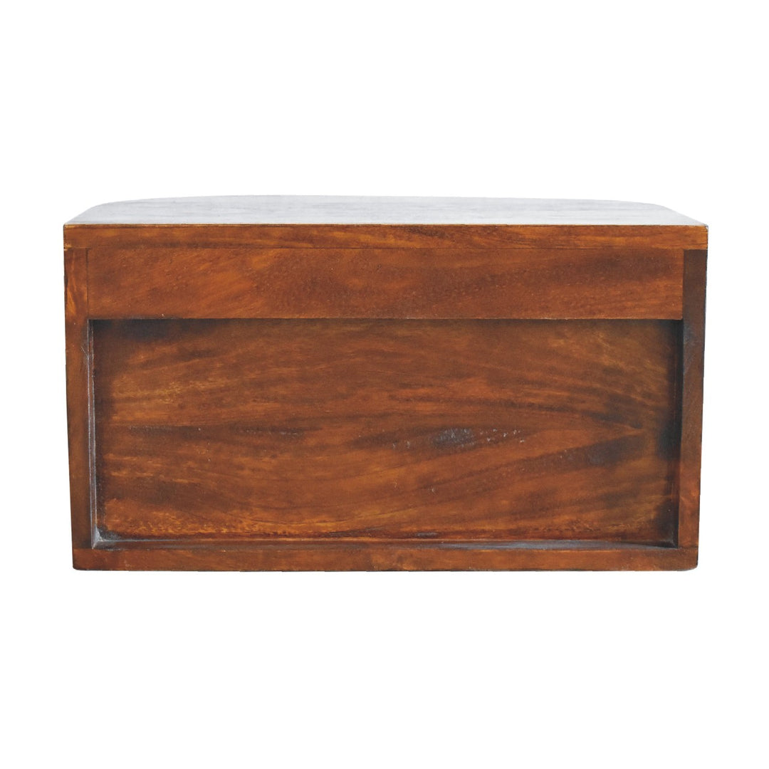 Lunar 2 Drawer Floating Bedside-Smiddy Furniture