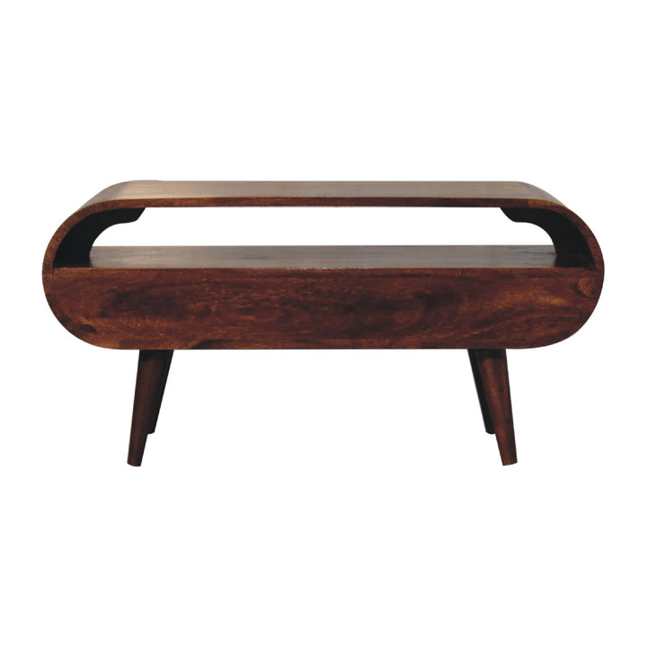 Chestnudt Circular TV Stan-Smiddy Furniture