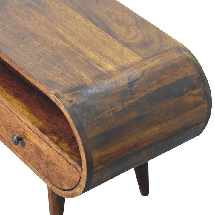 Chestnudt Circular TV Stan-Smiddy Furniture
