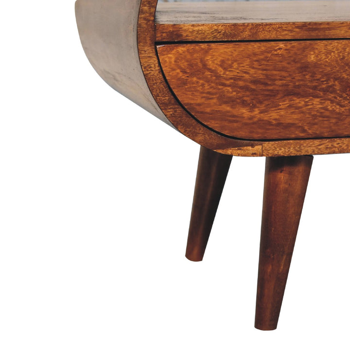 Chestnudt Circular TV Stan-Smiddy Furniture