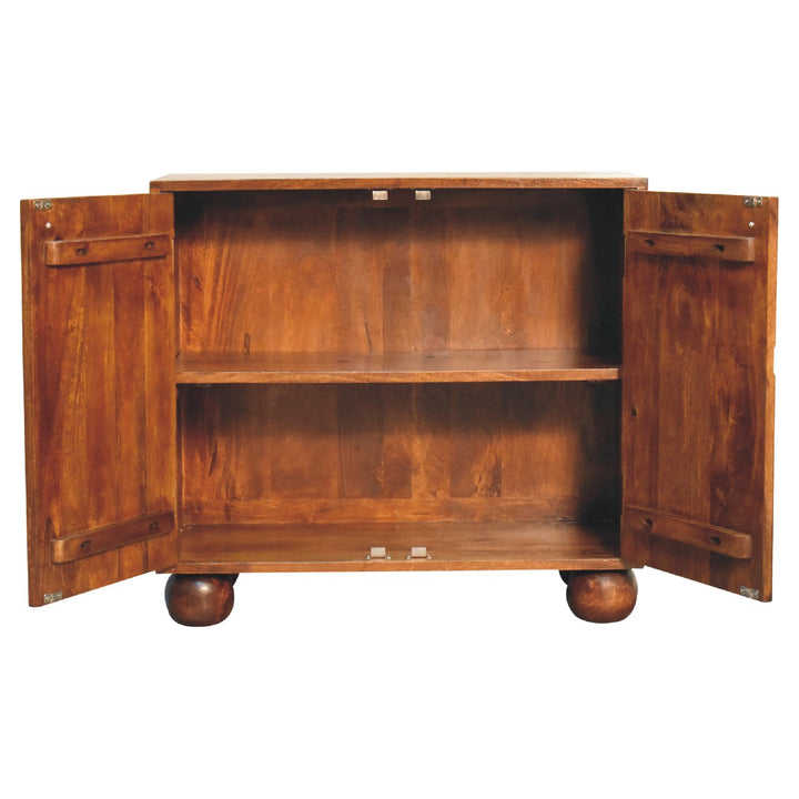 Chestnut Dice Cabinet - Smiddy Furniture