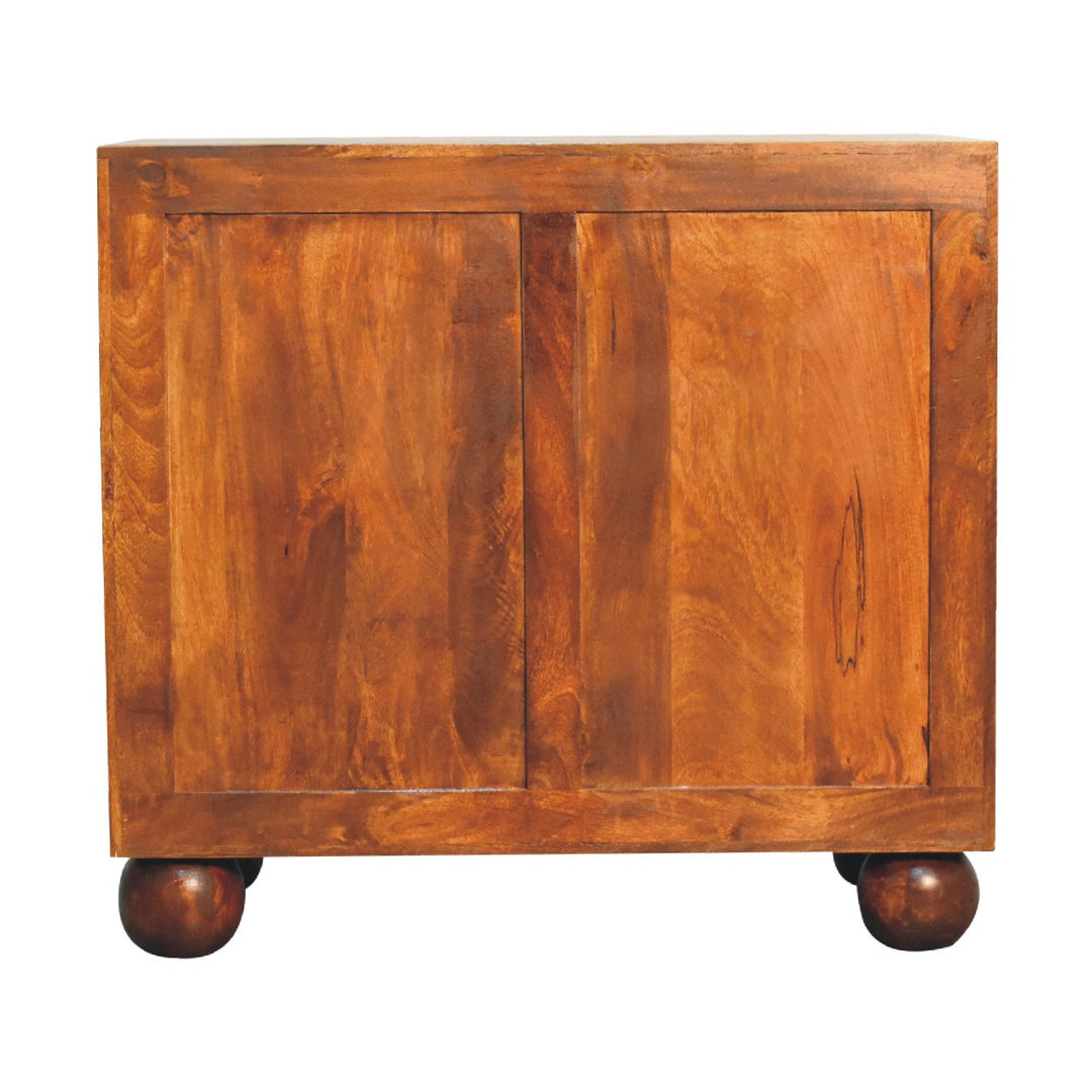 Chestnut Dice Cabinet - Smiddy Furniture
