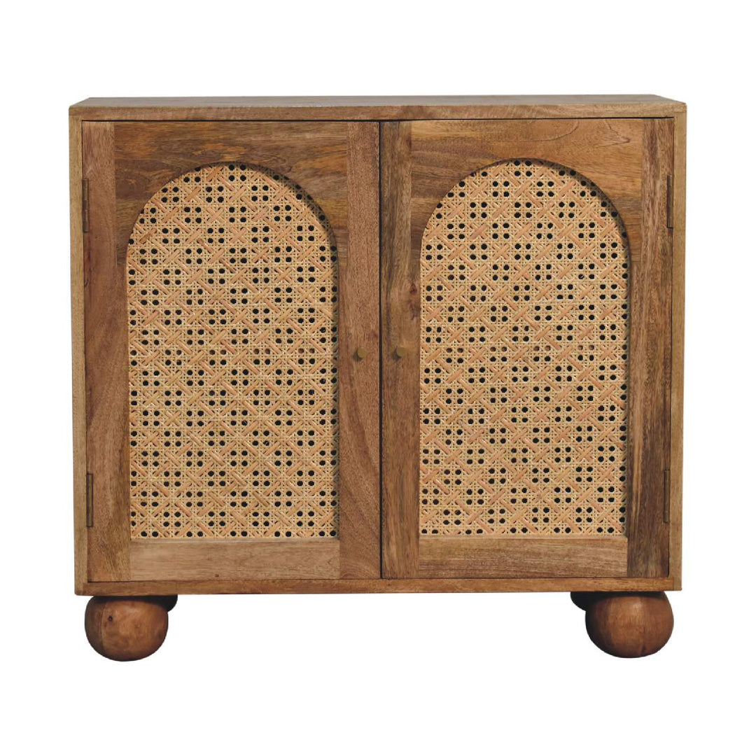 Rattan Ball Cabinet-Smiddy Furniture