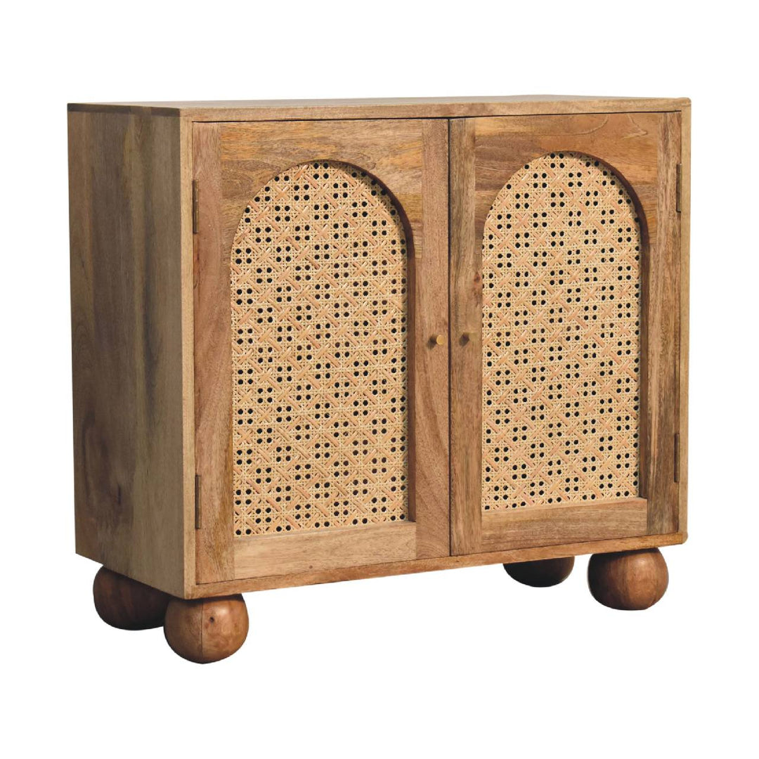Rattan Ball Cabinet-Smiddy Furniture