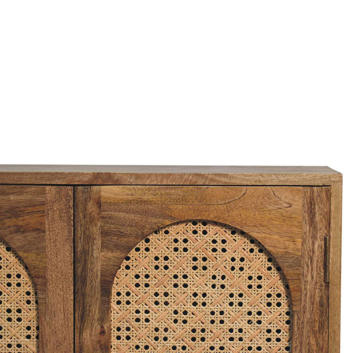 Rattan Ball Cabinet-Smiddy Furniture