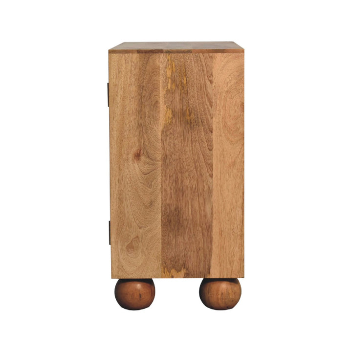Rattan Ball Cabinet-Smiddy Furniture