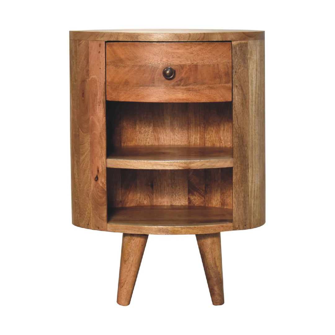 Cortez Oak-ish Bedside-Smiddy Furniture