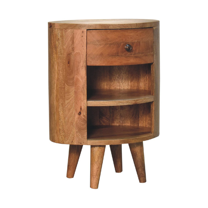 Cortez Oak-ish Bedside-Smiddy Furniture
