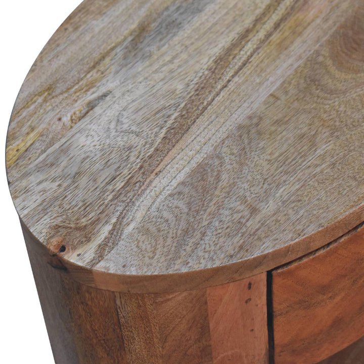 Cortez Oak-ish Bedside-Smiddy Furniture