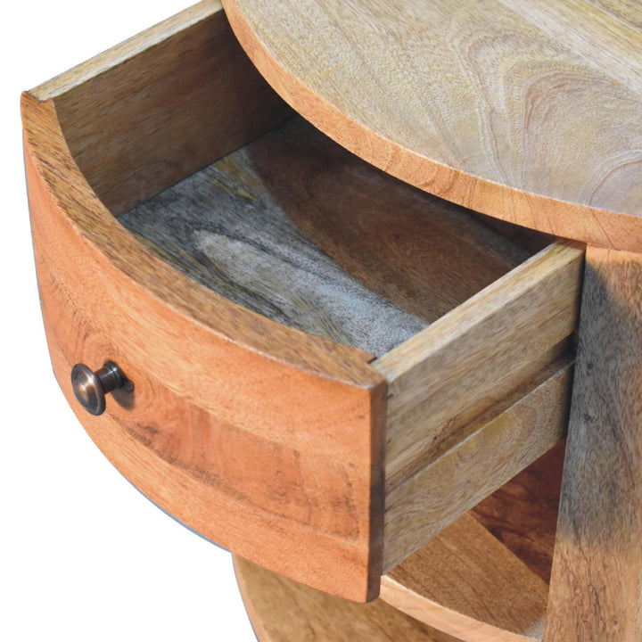 Cortez Oak-ish Bedside-Smiddy Furniture