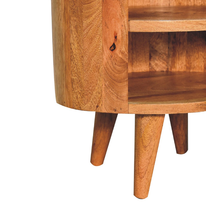 Cortez Oak-ish Bedside-Smiddy Furniture