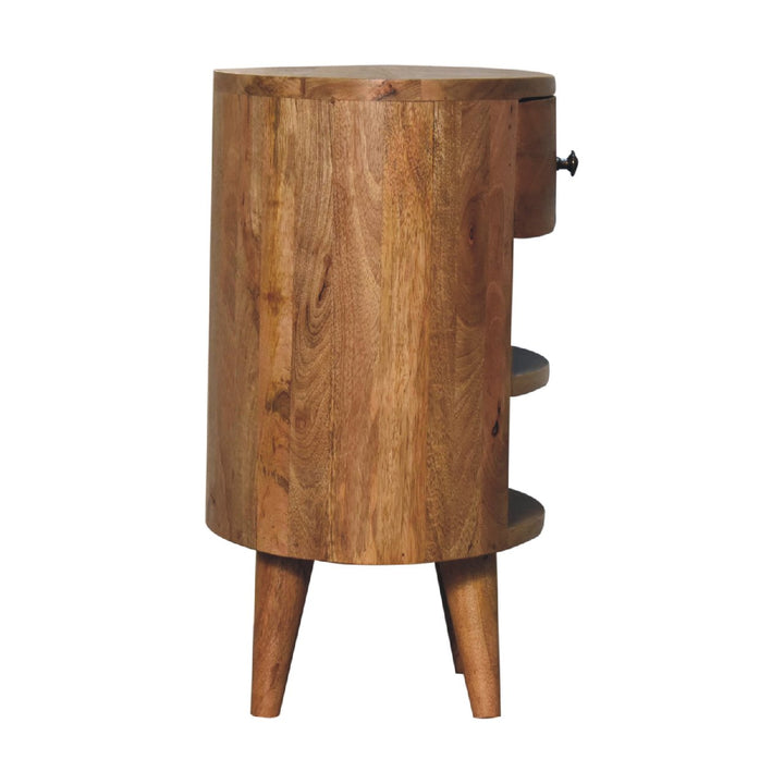 Cortez Oak-ish Bedside-Smiddy Furniture