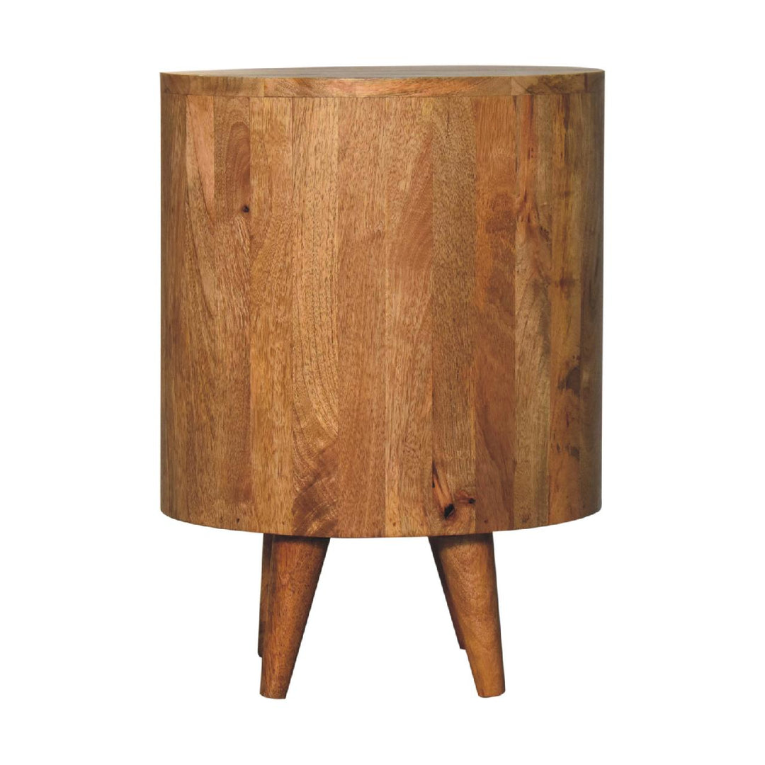 Cortez Oak-ish Bedside-Smiddy Furniture