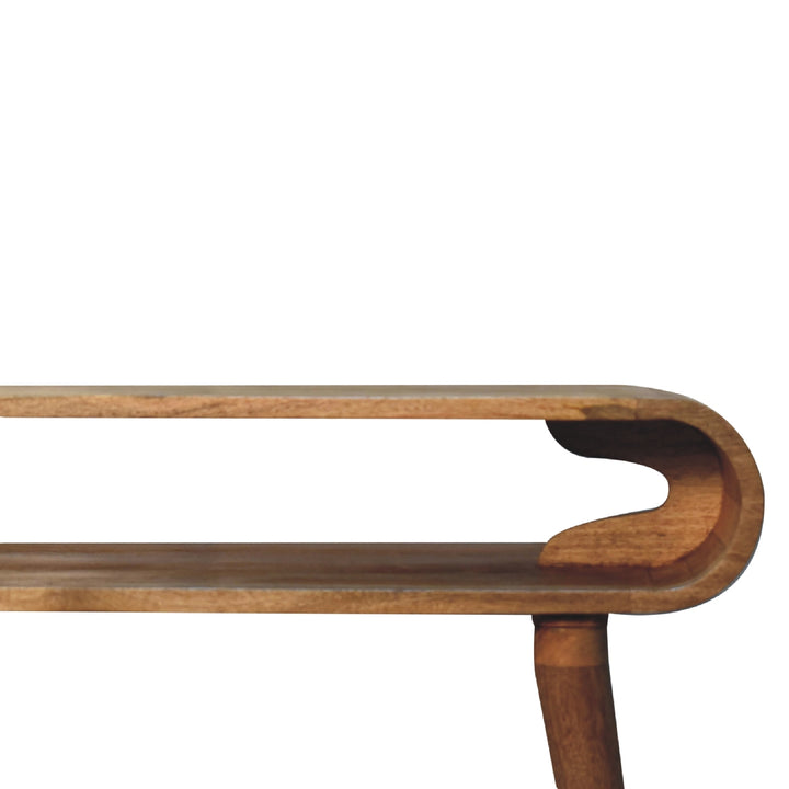 Amaya Oak - ish Nordic Style Console Table - Smiddy Furniture
