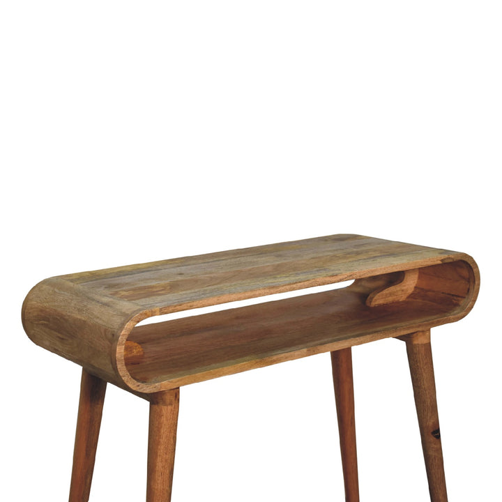 Amaya Oak - ish Nordic Style Console Table - Smiddy Furniture