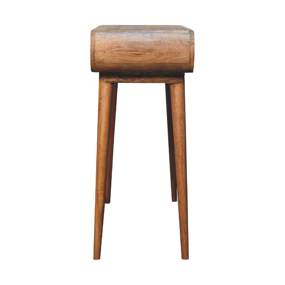 Amaya Oak - ish Nordic Style Console Table - Smiddy Furniture