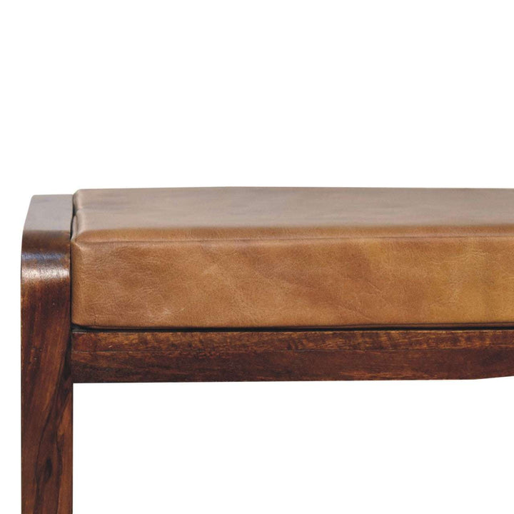 Small Buffalo Slatted Hallway Bench - Smiddy Furniture