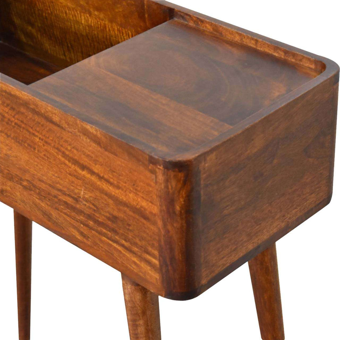 Open-top Chestnut Console-Smiddy Furniture