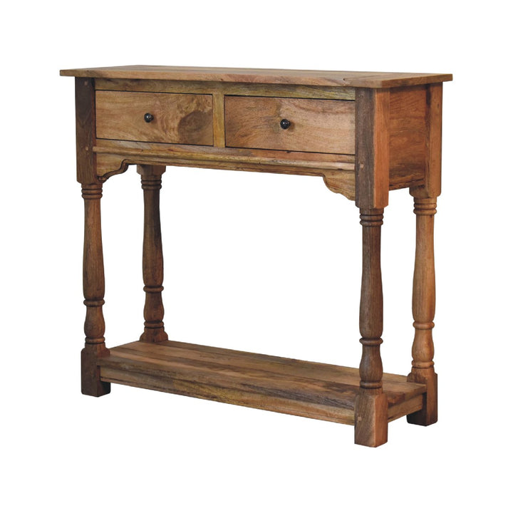 Granary 2 Drawer Console Table - Smiddy Furniture