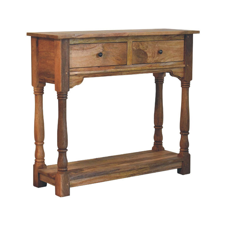 Granary 2 Drawer Console Table - Smiddy Furniture