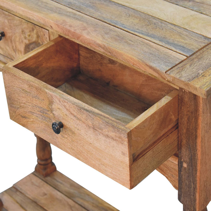 Granary 2 Drawer Console Table - Smiddy Furniture