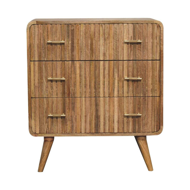 T - bar Ridged Chest - Smiddy Furniture