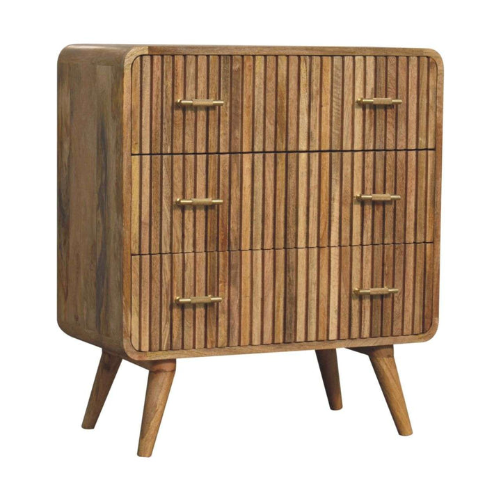 T - bar Ridged Chest - Smiddy Furniture