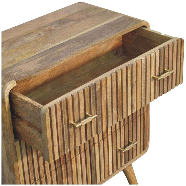 T - bar Ridged Chest - Smiddy Furniture