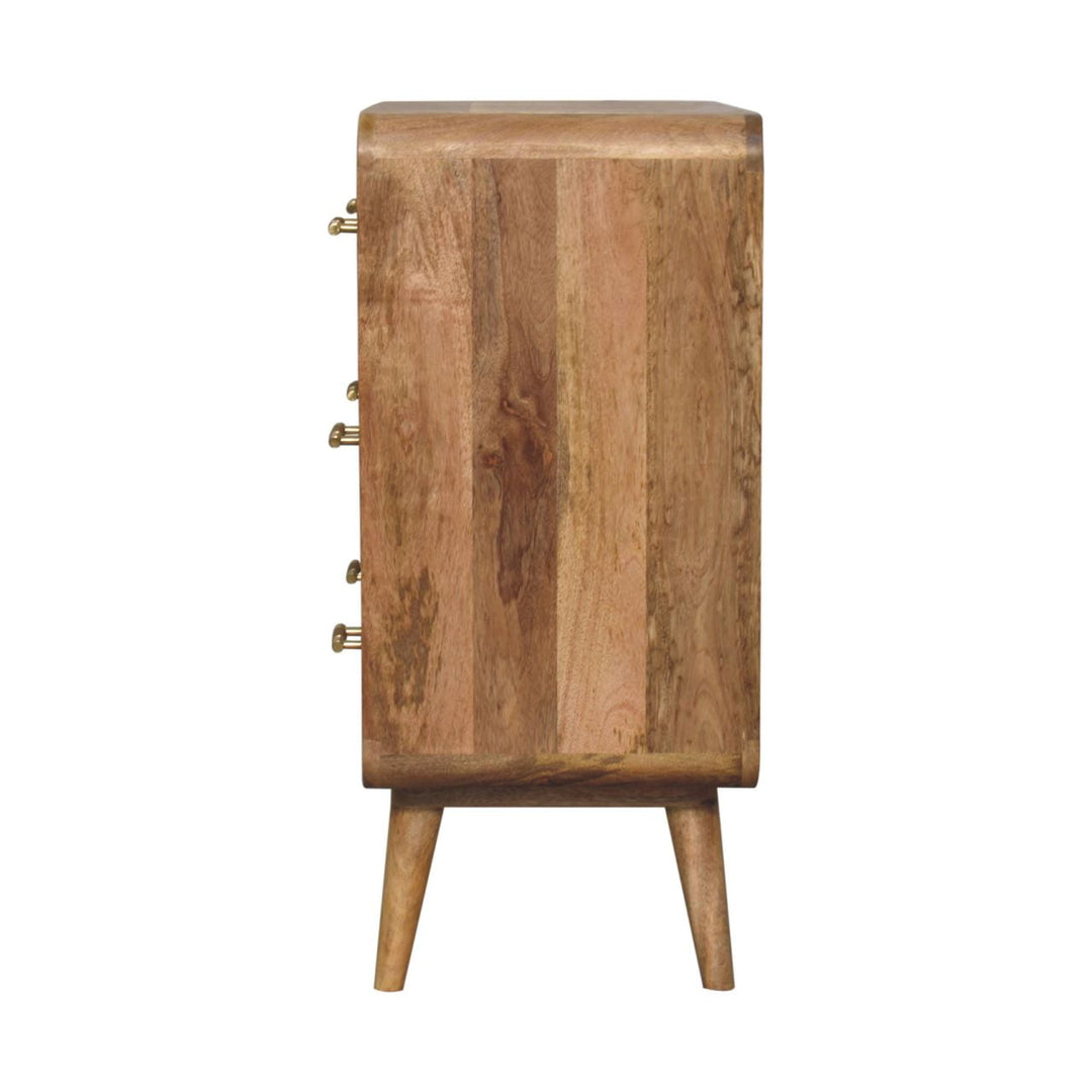 T - bar Ridged Chest - Smiddy Furniture