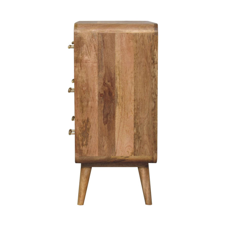T - bar Ridged Chest - Smiddy Furniture
