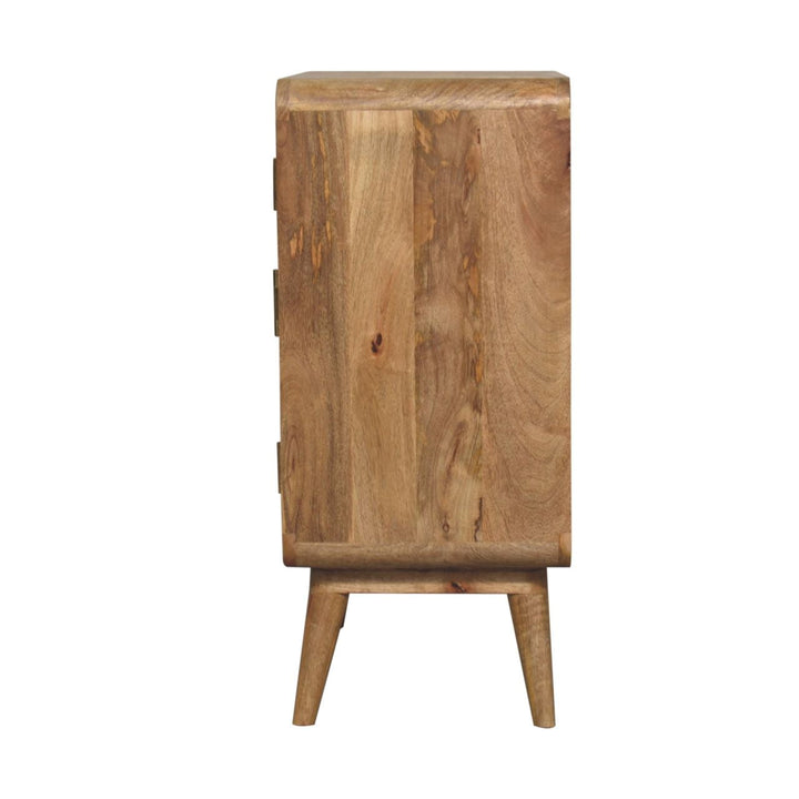 T - bar Ridged Cabinet - Smiddy Furniture