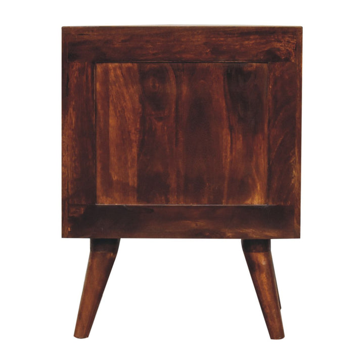 T-bar Raised Back Bedside