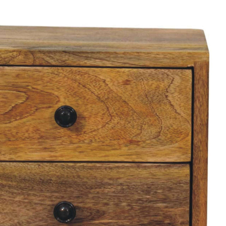 Solis 2 - Drawer Oak - ish Wall Mounted Nightstand - Smiddy Furniture